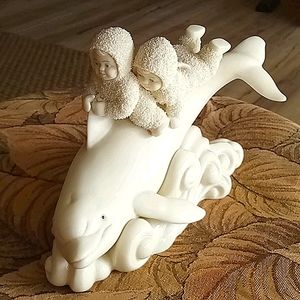 Department 56 Snowbabies Ride the Wave Figurine